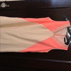 Pink and cream mini dress, SugarLips, size Small